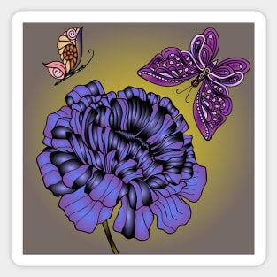 Butterflies 136 (Style:1) Sticker